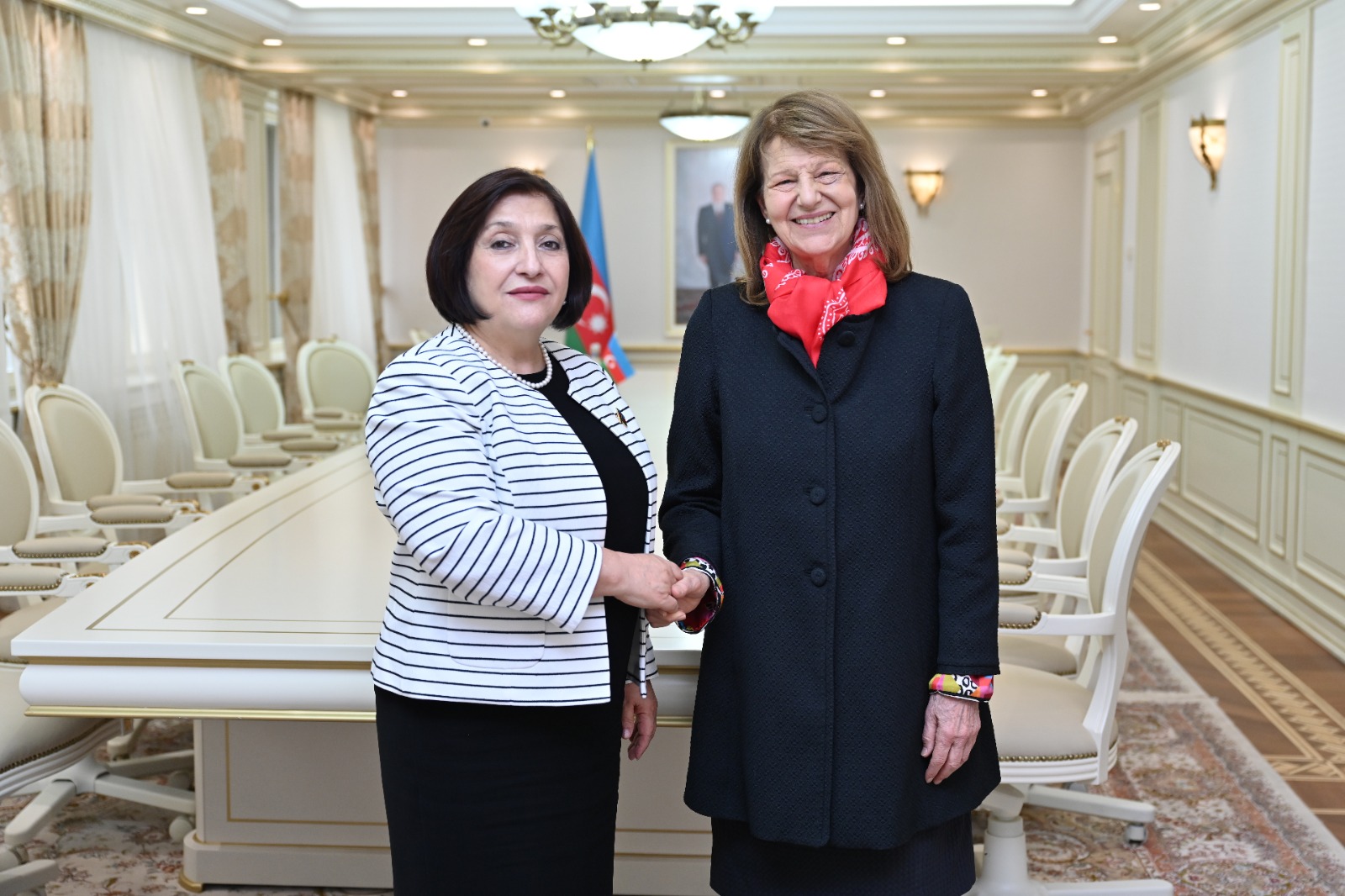 Chair of Milli Majlis Speaks with British PM’s Trade Envoy on Azerbaijan